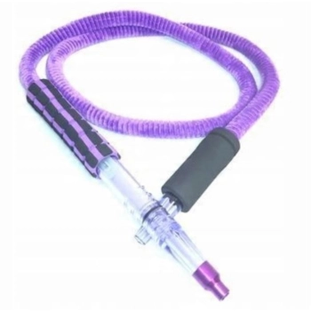 Fioletowy wąż chłodzący do sziszy 180 cm