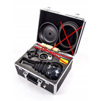Szisza Al Papcio smoke vision matt black + kuferek