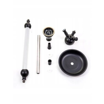 Szisza Al Papcio smoke vision matt black + kuferek