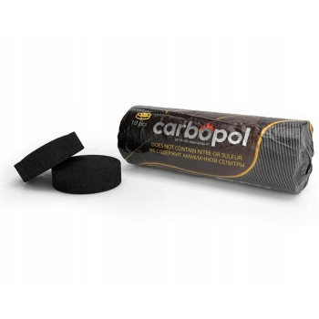 Węgielki samorozpalające trybularzowe Carbopol 35mm 10szt