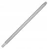 Wąż silikonowy fine brązowy z końcówkami 143cm