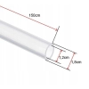 Wąż silikonowy do sziszy soft karbonowy 150 cm
