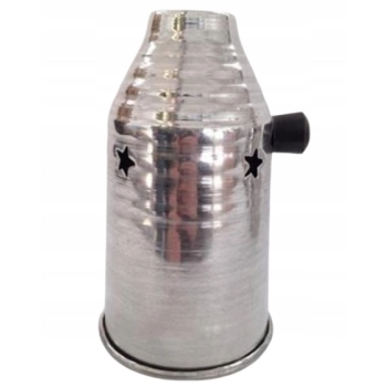 Komin do sziszy mały srebrny